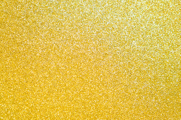Focused golden texture glitter background