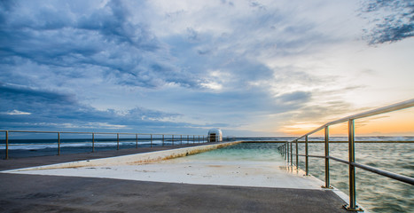 Merewether Baths at Sunrise