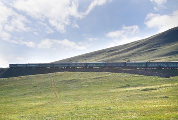  Trans-Siberian Railway from beijing china to ulaanbaatar mongolia