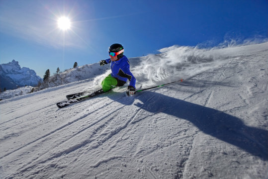 Skier bend