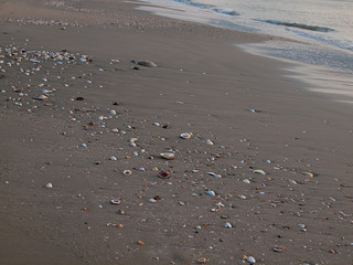 beautiful sand beach.