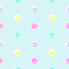 8 bit rose pattern light