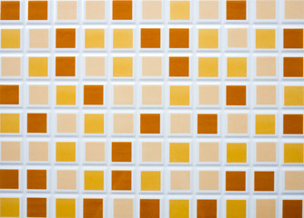 Close up Tile Color for background.