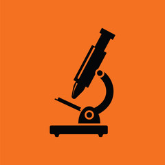 School microscope icon