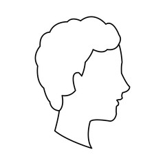 Man cartoon icon. Male avatar person people and human theme. Isolated design. Vector illustration