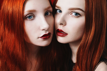 redheaded girls lesbian Cum shots flixx