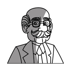 Doctor cartoon icon. Medical health care hospital and emergency theme. Isolated design. Vector illustration