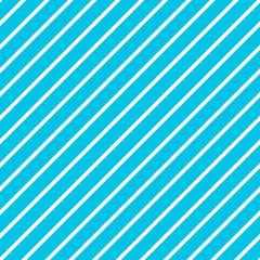 Obraz premium Seamless blue and white diagonal lines pattern