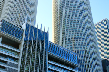 Obraz premium 高層ビル 商業施設