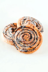 Fototapeta premium freshly baked cinnamon rolls