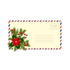 Fototapeta premium Envelope merry christmas