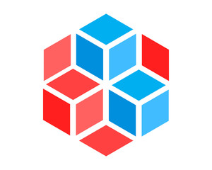 cube ornament icon