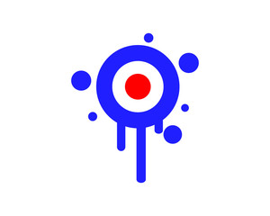 Fototapeta premium abstract paint