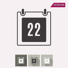 Calendar - vector icon.