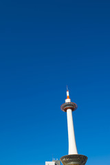 京都　青空　タワー