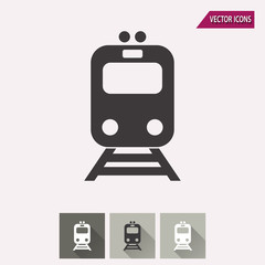 Metro - vector icon.