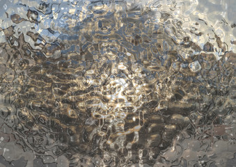 アブストラクト　液体の波紋