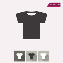 T-shirt - vector icon.