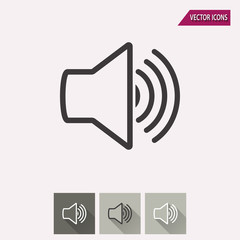 Speaker - vector icon.