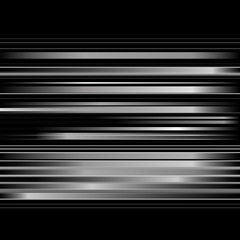 Abstract gray stripes on black background