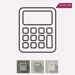 Calculator - vector icon.