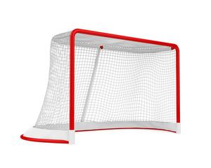 Naklejka premium Hockey Gates Isolated