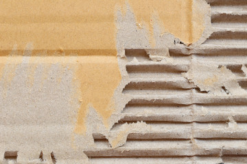 Texture of the brown paper box.