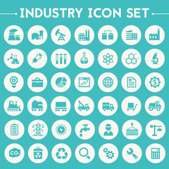 Big Industry icon set