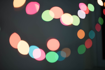 Blinker background with nighttime