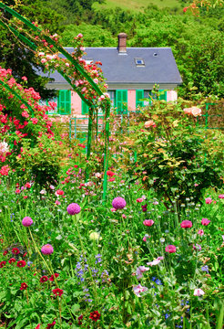 Fototapeta Giverny au printemps