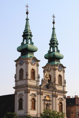 Saint Anne Church in Budapest, Hungary
