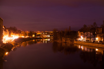 Goerlitz city at night