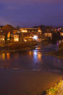 Goerlitz city at night
