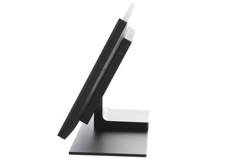 Point Of Sale System with Screen Monitor On White Background