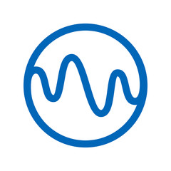 Curve Wave Circle Symbol