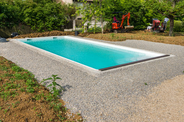chantier piscine