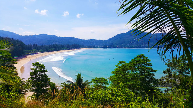 Patong Beach View Phuket Thailand 