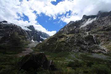 Obraz premium mountains new zealand