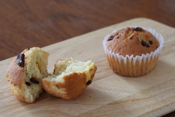 チョコチップマフィン
