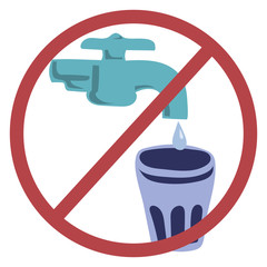No Drinking Water