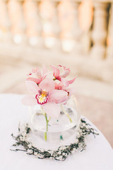 wedding bouquet and flower decoration