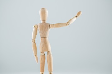 Wooden figurine hailing
