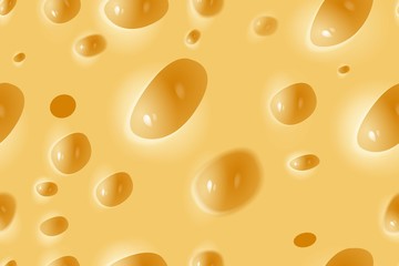 Vector seamless background cheese