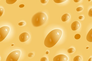 Vector seamless background cheese