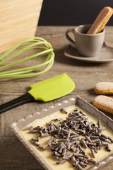 tiramisu - typical italian cake