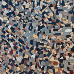 Colorful abstract stone mosaic