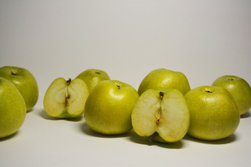 green apples