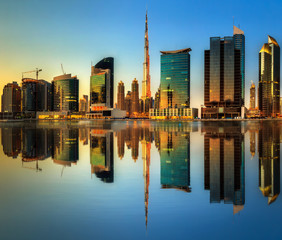 Business bay of Dubai, UAE