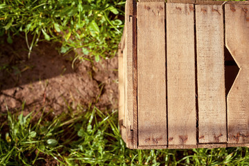 Wooden crate