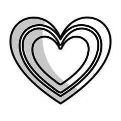 heart medical isolated icon vector illustration design